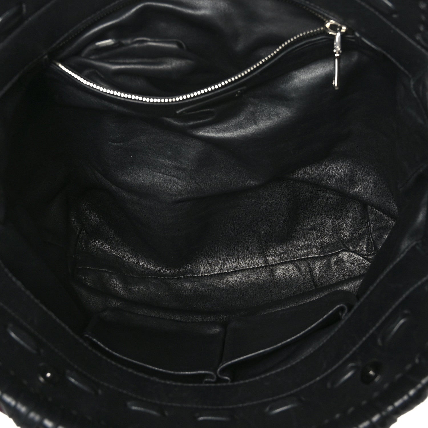 Prada Napa Knit Tote Corteccia 5 of 11