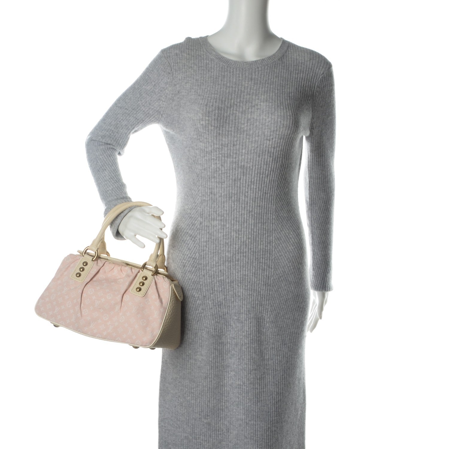 Louis Vuitton Mini Lin Trapeze PM Rose 2 of 9