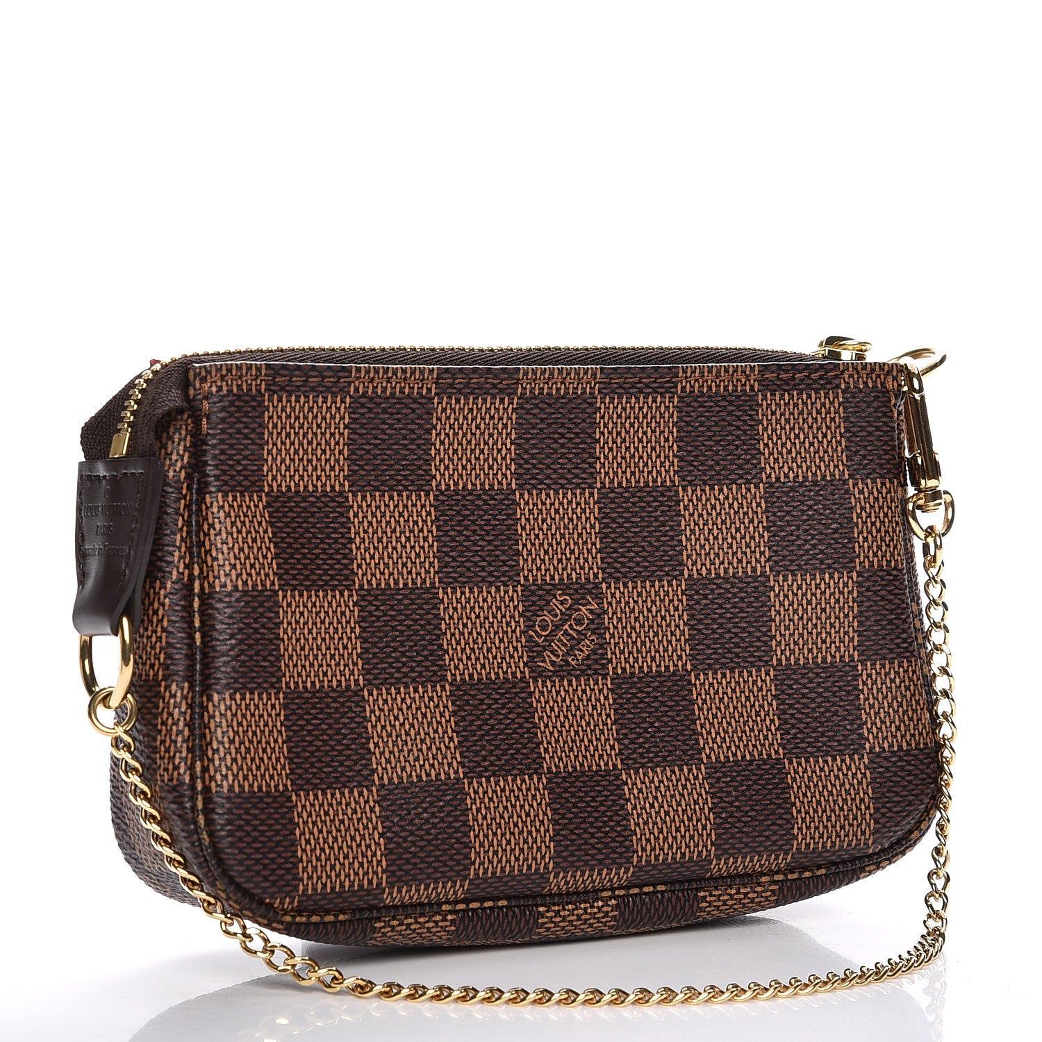 Louis Vuitton Damier Ebene Mini Pochette Accessories 3 of 8