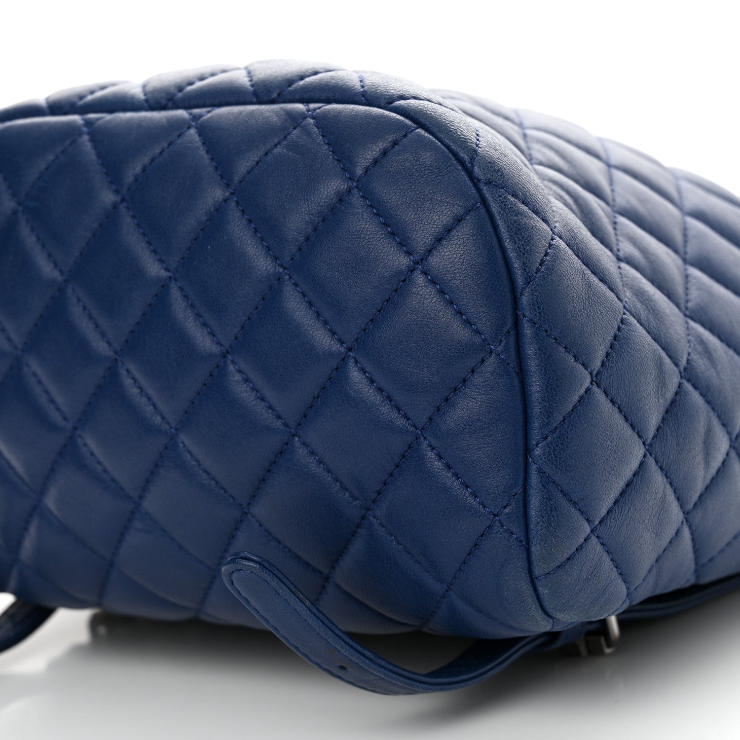 Chanel Lambskin Quilted Small Urban Spirit Backpack Blue 10 of 15
