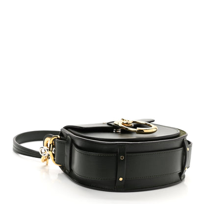 Chloe Calfskin Suede Small Tess Bag Night Forest 4 of 9