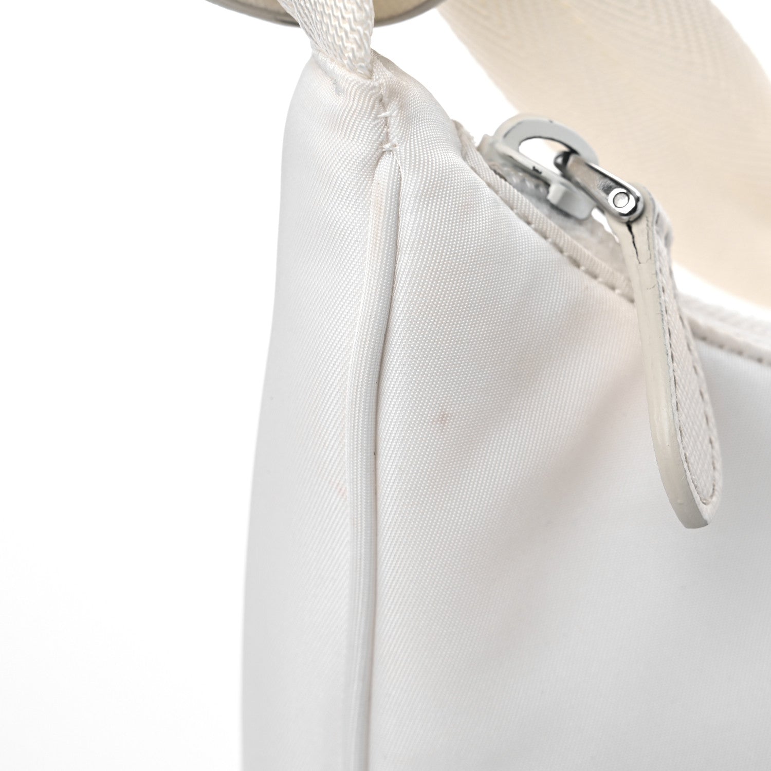 Prada Tessuto Nylon Mini Re-Edition 2000 Bag White 20 of 23