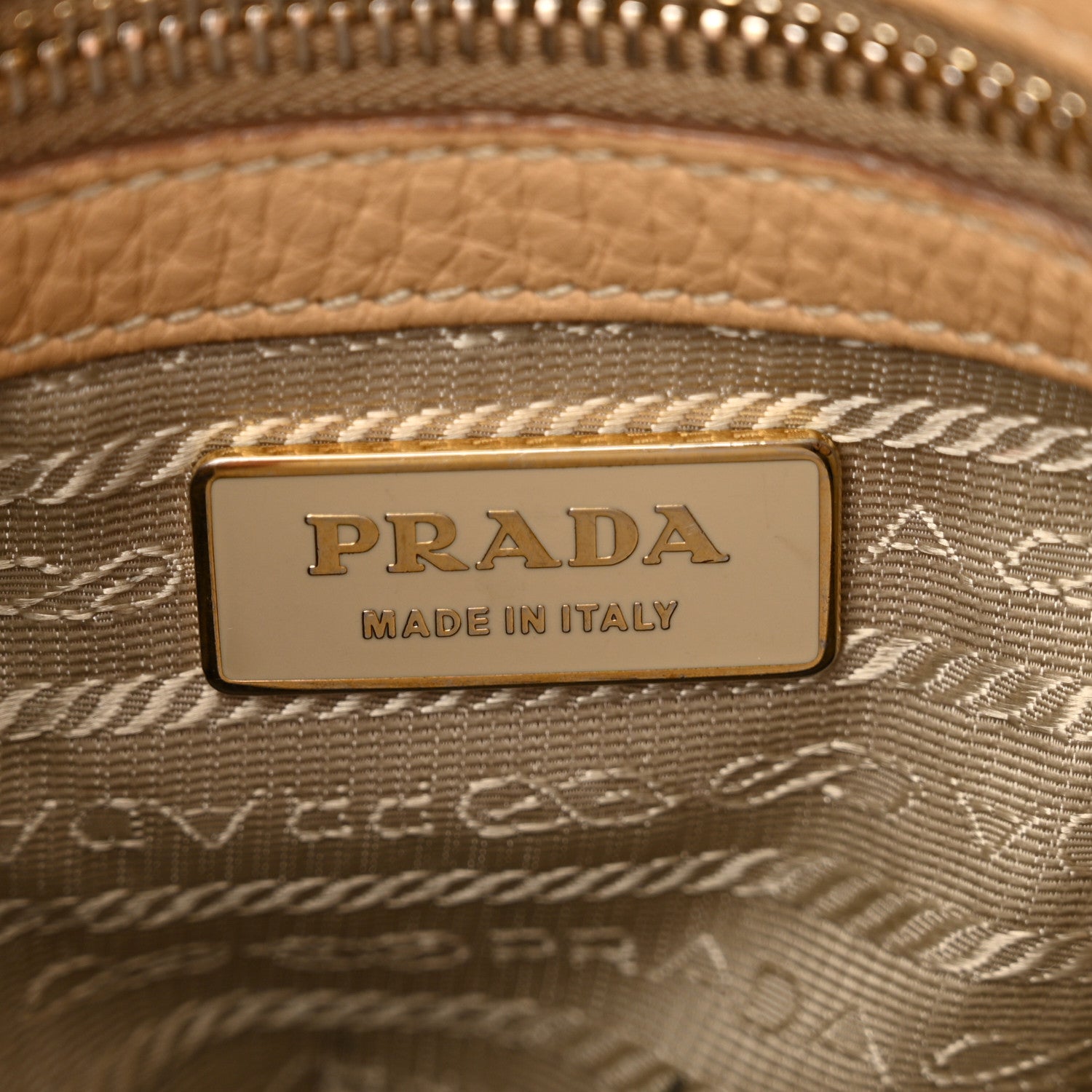 Prada Vitello Daino Hobo Sughero 5 of 20