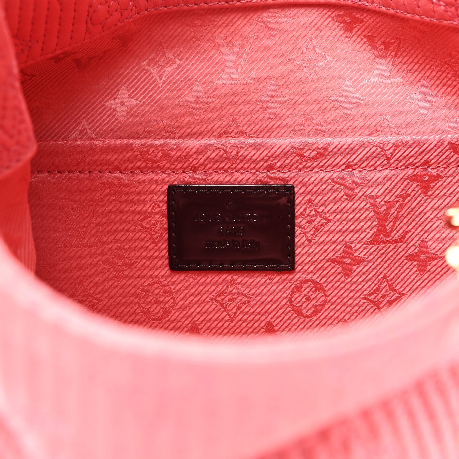 Louis Vuitton Calfskin Quilted Monogram Altair Clutch Rose 6 of 7