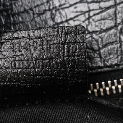 Gucci Monogram Horsebit Chain Flap Shoulder Bag Black 7 of 12