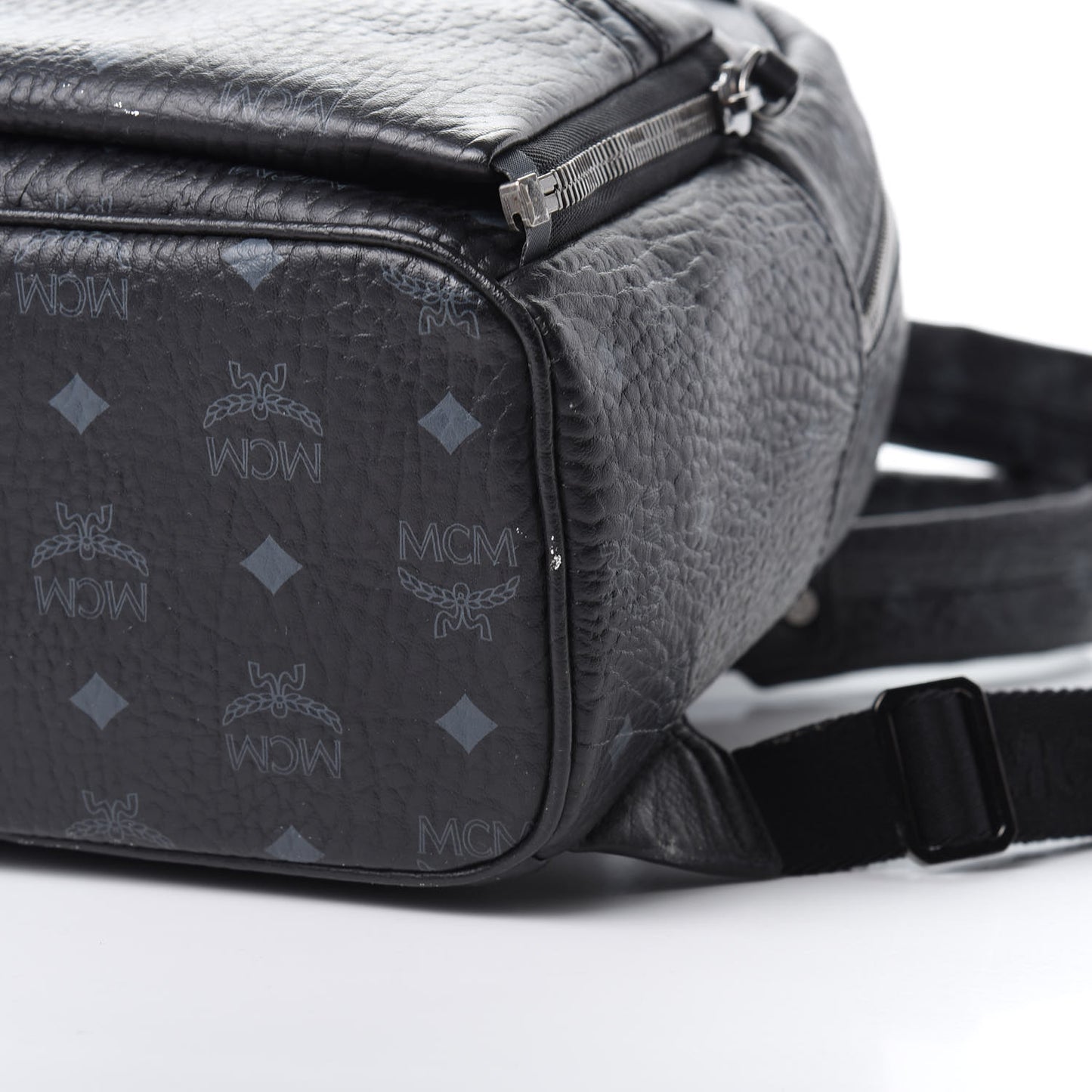 Visetos Studded Small Dual Stark Backpack Black