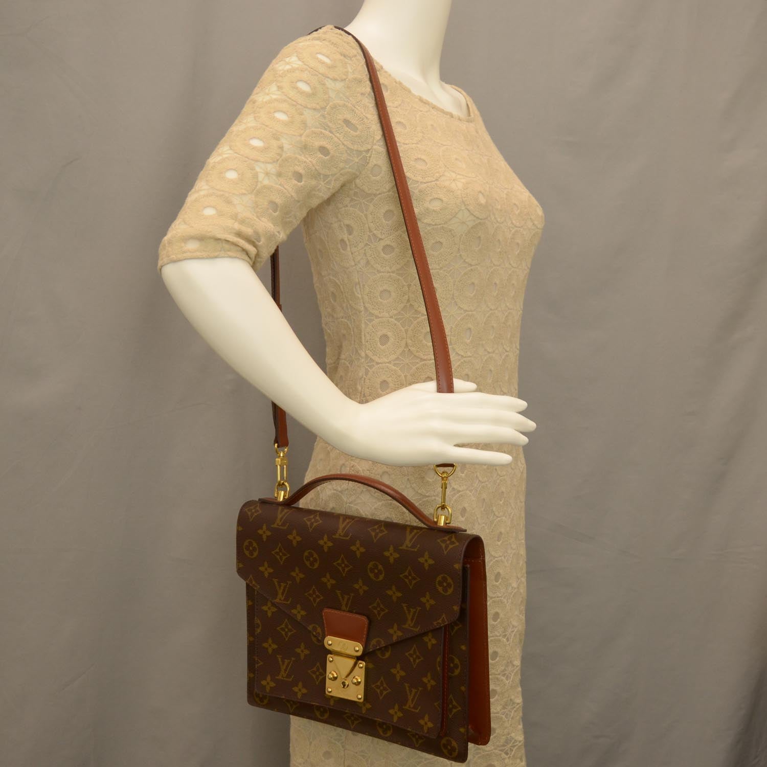 Louis Vuitton Monogram Monceau 28 2 of 8