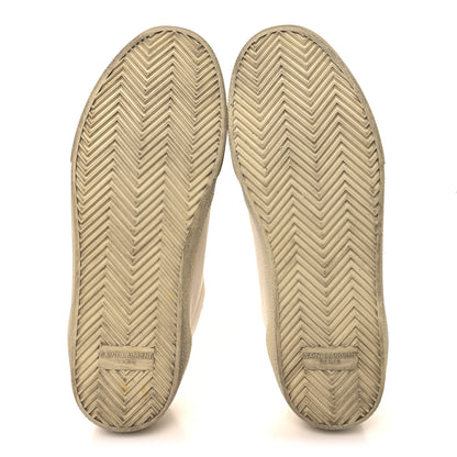Saint Laurent Distressed Canvas Court Classic Sneakers 42 Panna 6 of 10
