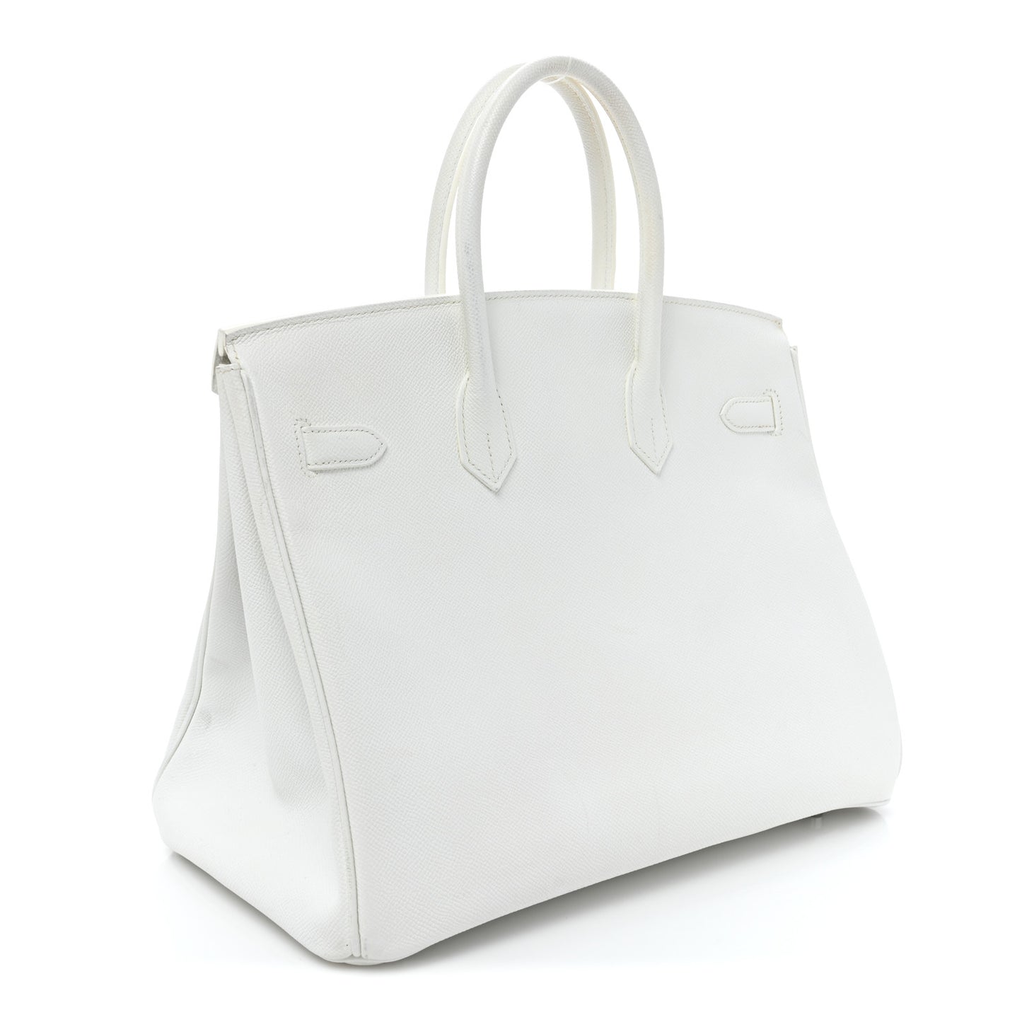 Epsom Birkin 35 White