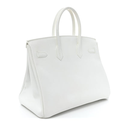 Hermes Epsom Birkin 35 White 3 of 19