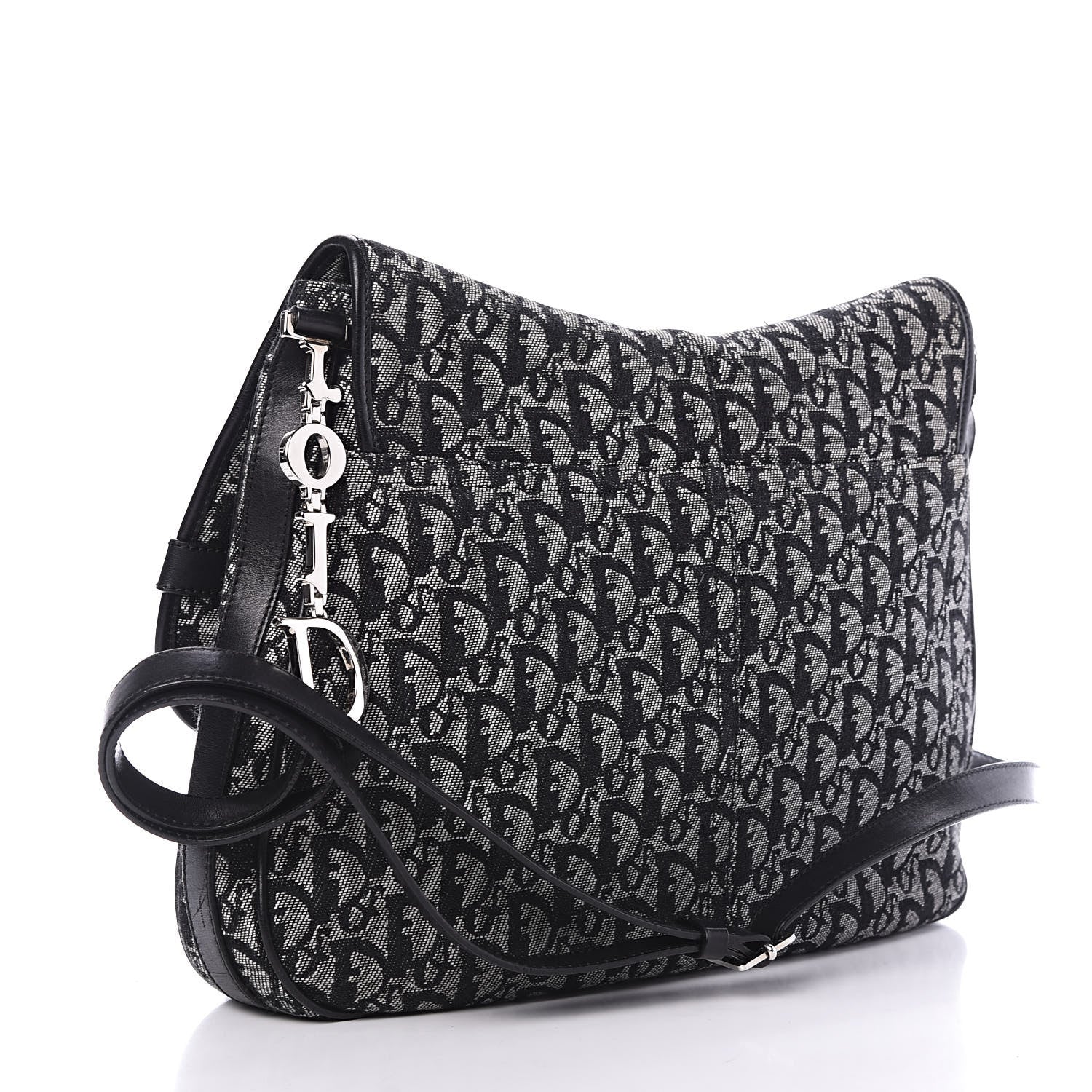 Christian Dior Monogram Messenger Black 3 of 11