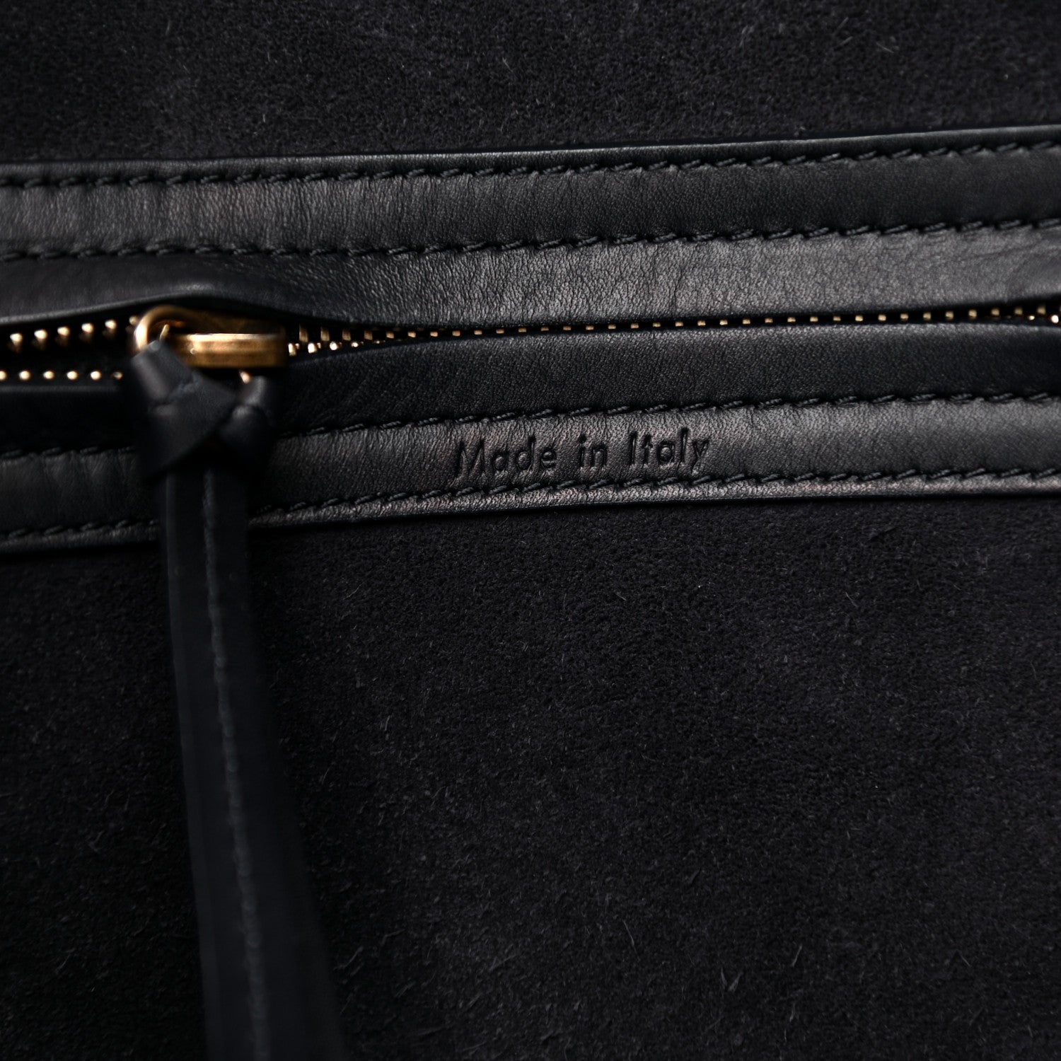 Celine Smooth Calfskin Medium Phantom Luggage Black 6 of 10