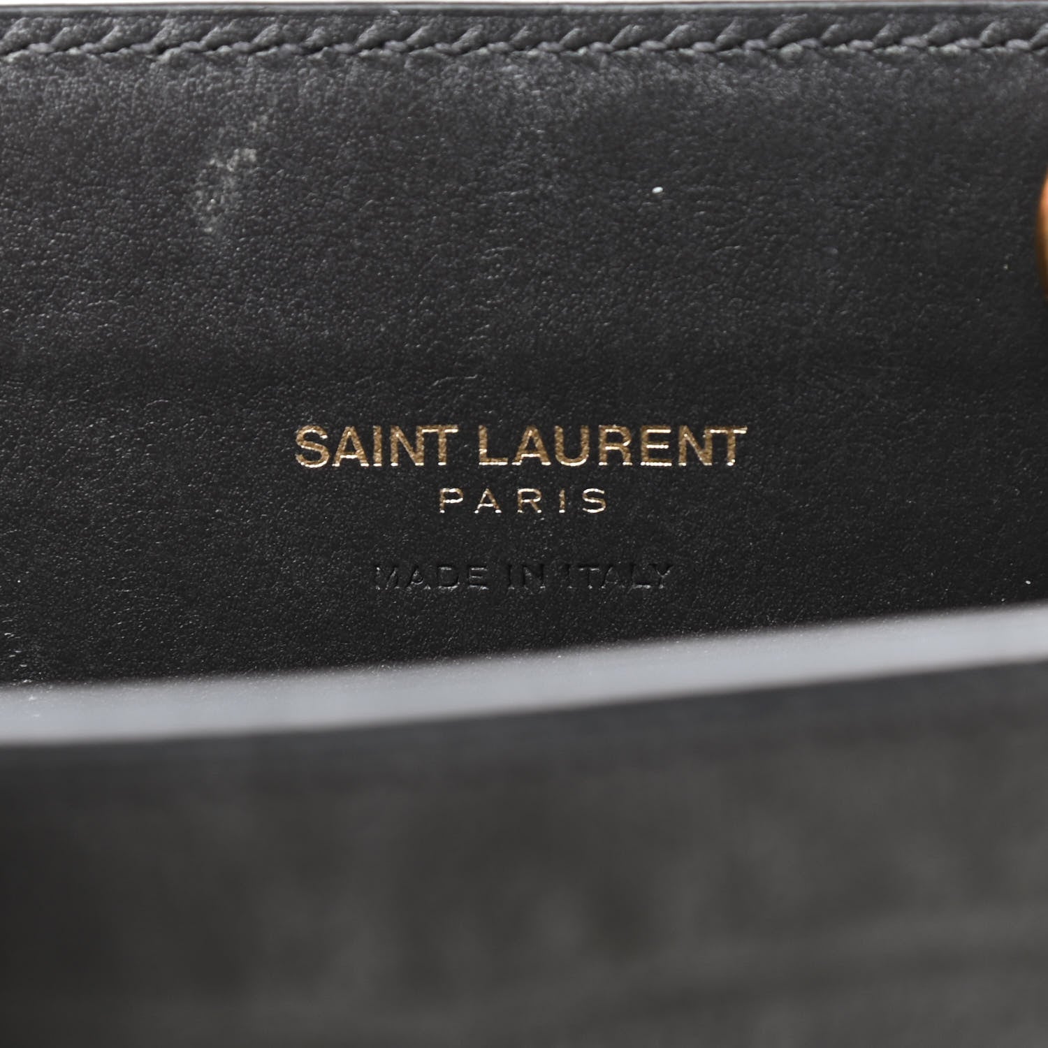Saint Laurent Crocodile Embossed Nubuck Nano Sac De Jour Dark Anthracite 7 of 7
