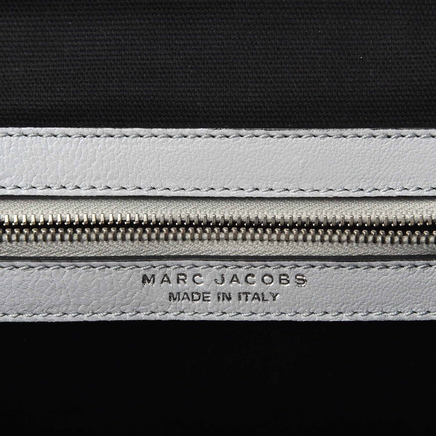 Marc Jacobs Calfskin Quilted Stam Light Gray 9 of 9