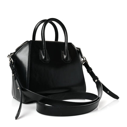 Givenchy Shiny Lord Calfskin Mini Antigona Black 3 of 9