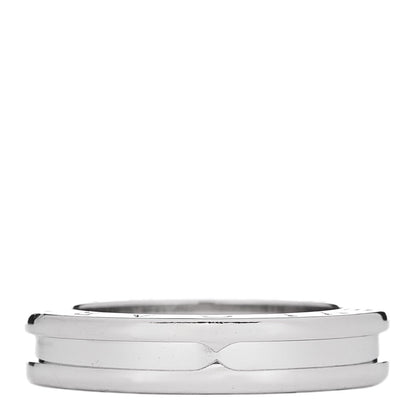 Bulgari 18K White Gold B.Zero1 One-Band Ring 54 7 3 of 5