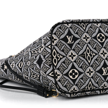 Louis Vuitton Jacquard Since 1854 Neverfull MM Grey 8 of 11