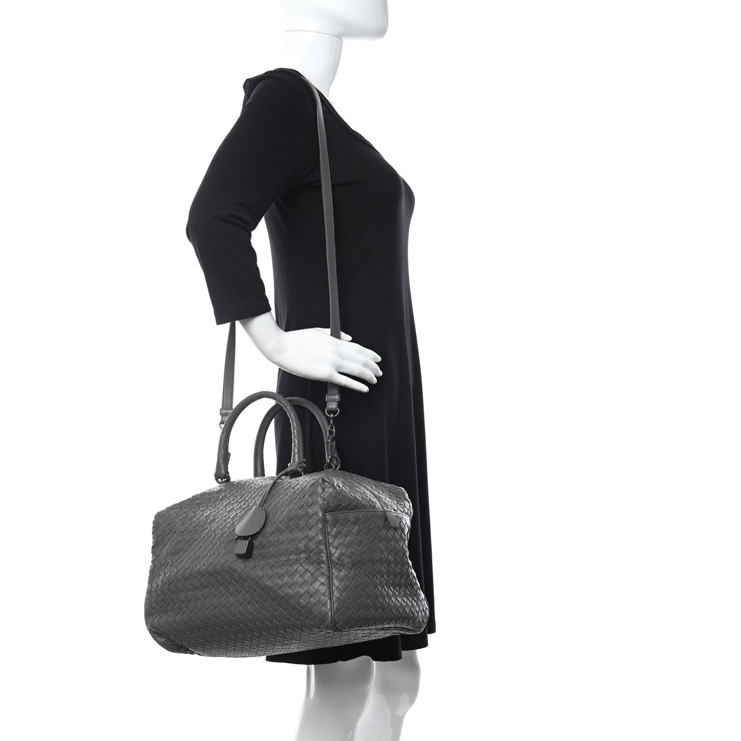 Nappa Intrecciato Boston Grey