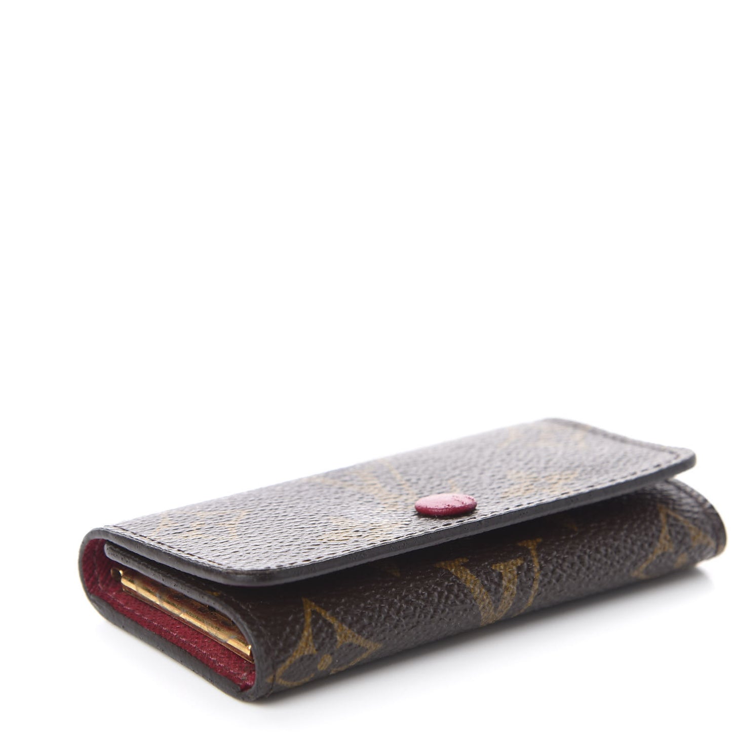 Monogram 4 Key Multicles Holder Fuchsia