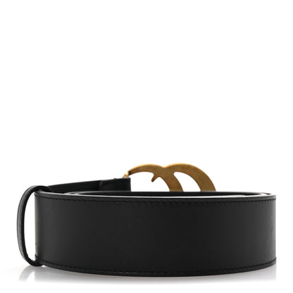 Gucci Calfskin Double G 40mm Belt 85 34 Black 2 of 6