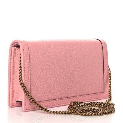 Gucci Textured Dollar Calfskin Mini Diana Chain Bag Wild Rose 2 of 11