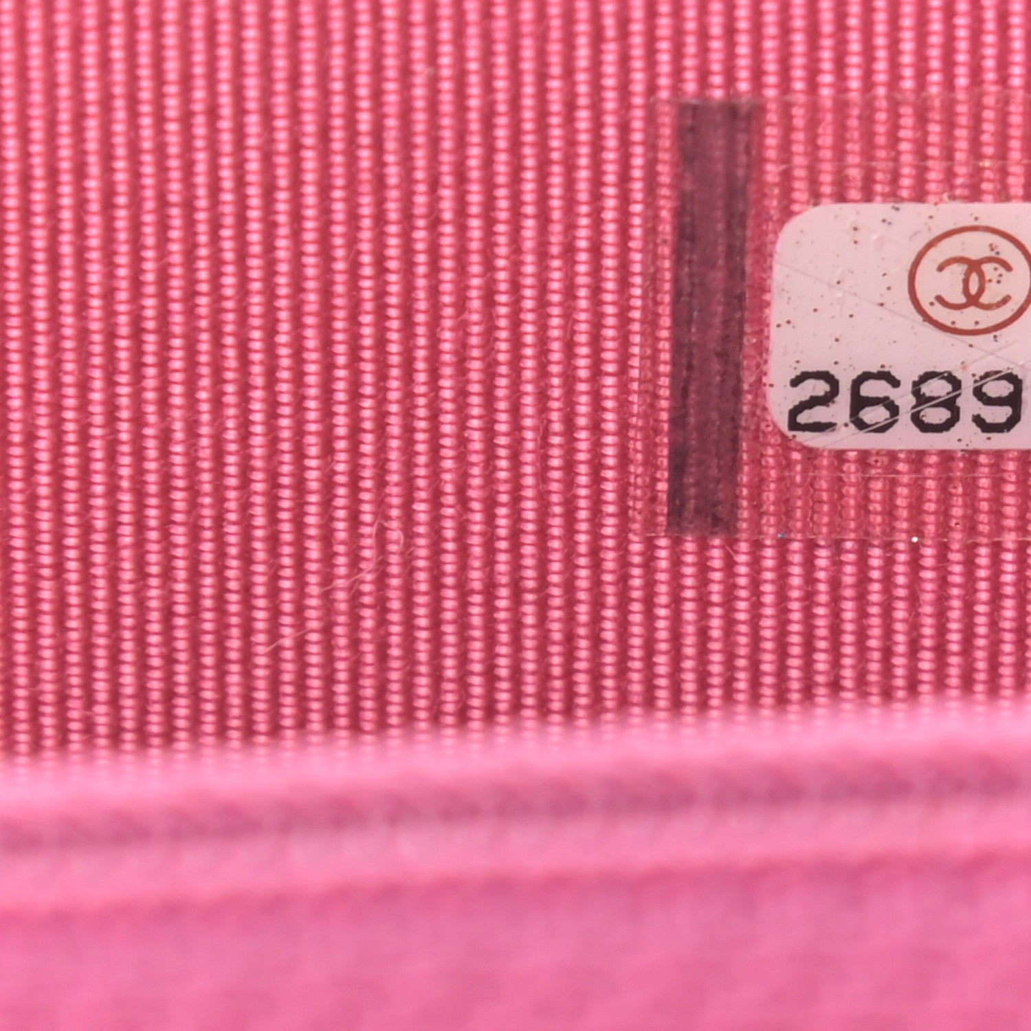 Chanel Caviar Quilted Square Wallet On Chain WOC Pink 8 of 11