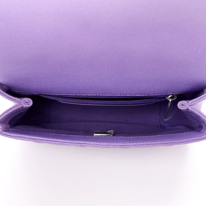 Chanel Shaded Caviar Quilted My Everything Small Flap Purple Light Purple 5 of 14