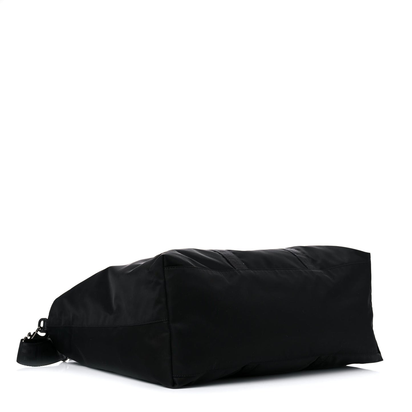 Nylon La Greca Logo Tote Black
