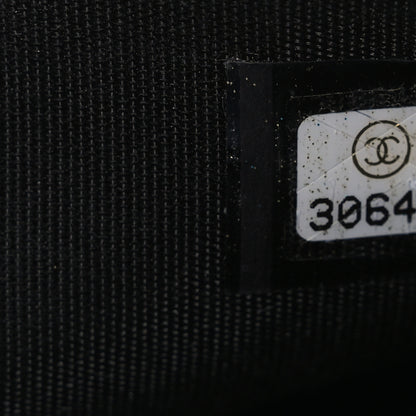 Chanel Caviar Quilted Boy Wallet On Chain WOC Black 8 of 11