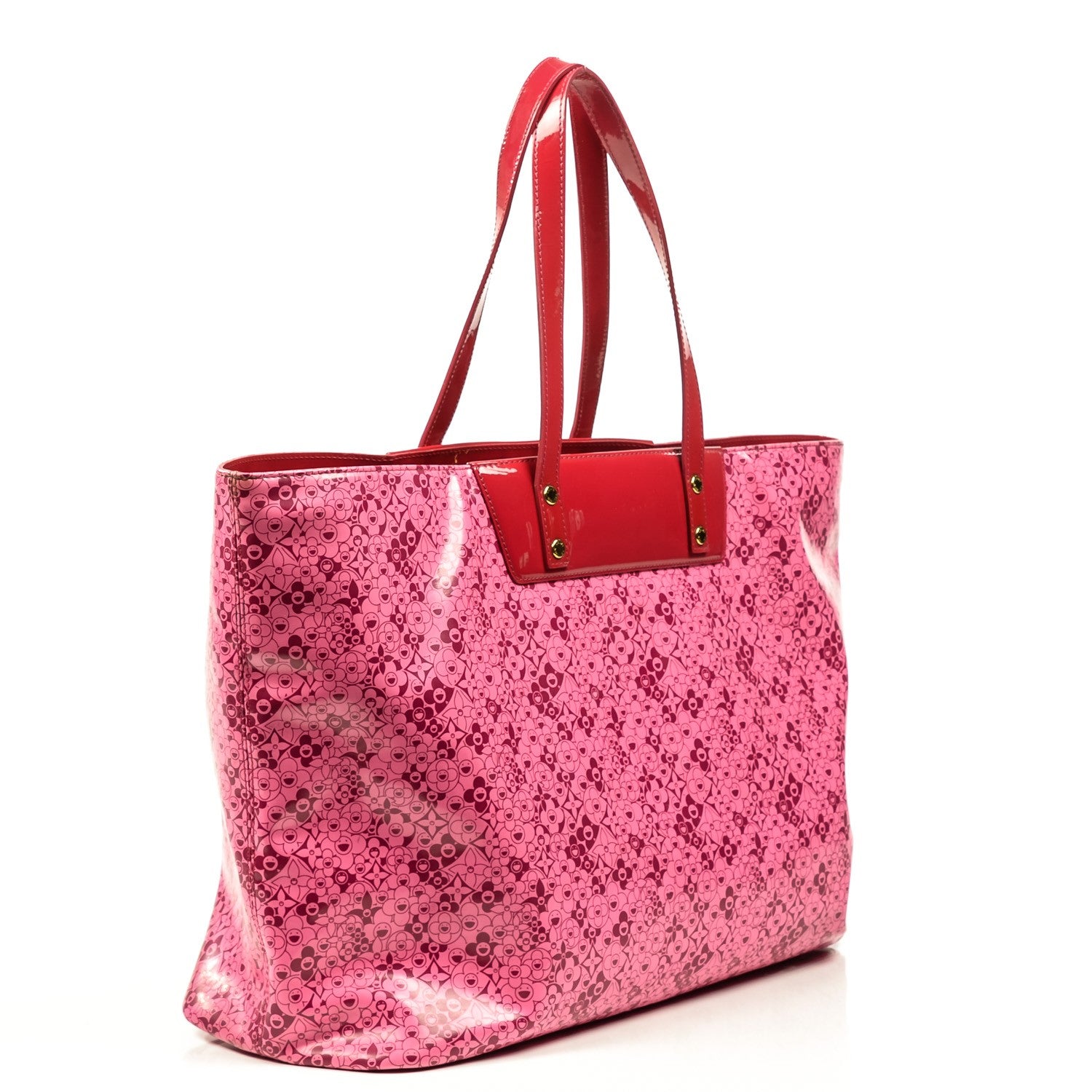 Louis Vuitton Cosmic Blossom Tote GM Rose 4 of 7