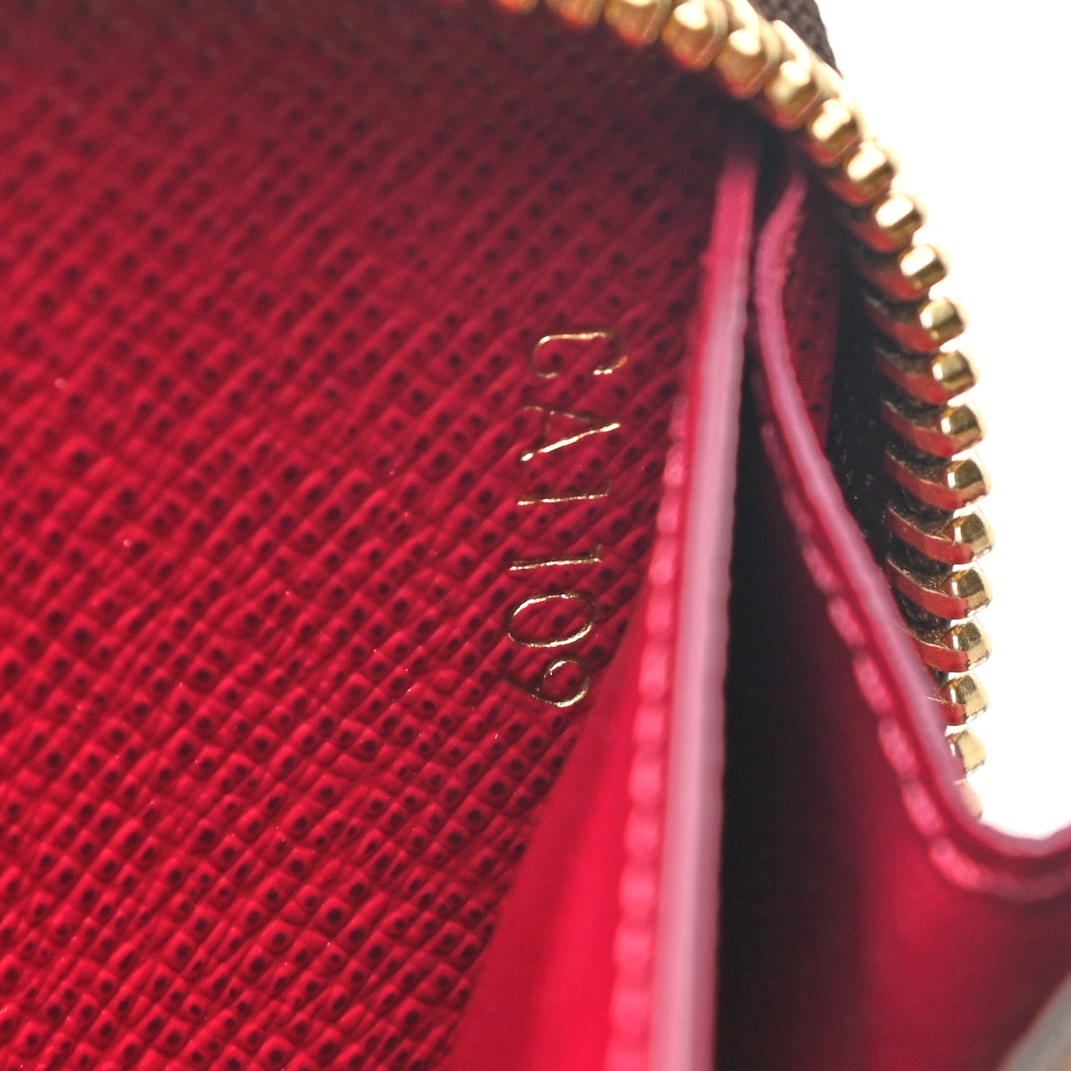 Louis Vuitton Monogram Clemence Wallet Fuchsia 7 of 8