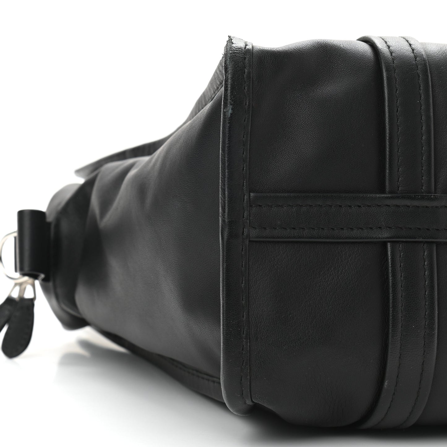 Agneau Small Bazar Shopper Tote Black