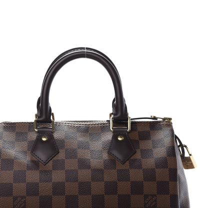Louis Vuitton Damier Ebene Speedy 25 9 of 10