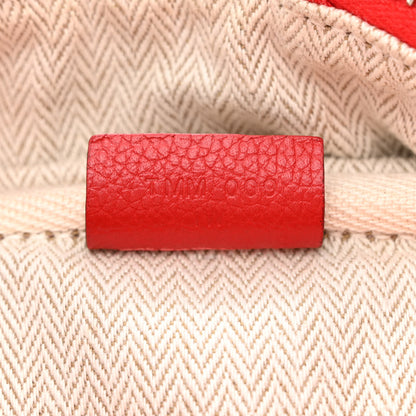 Hermes Taurillon Clemence Victoria 35 Rouge Casaque 7 of 10