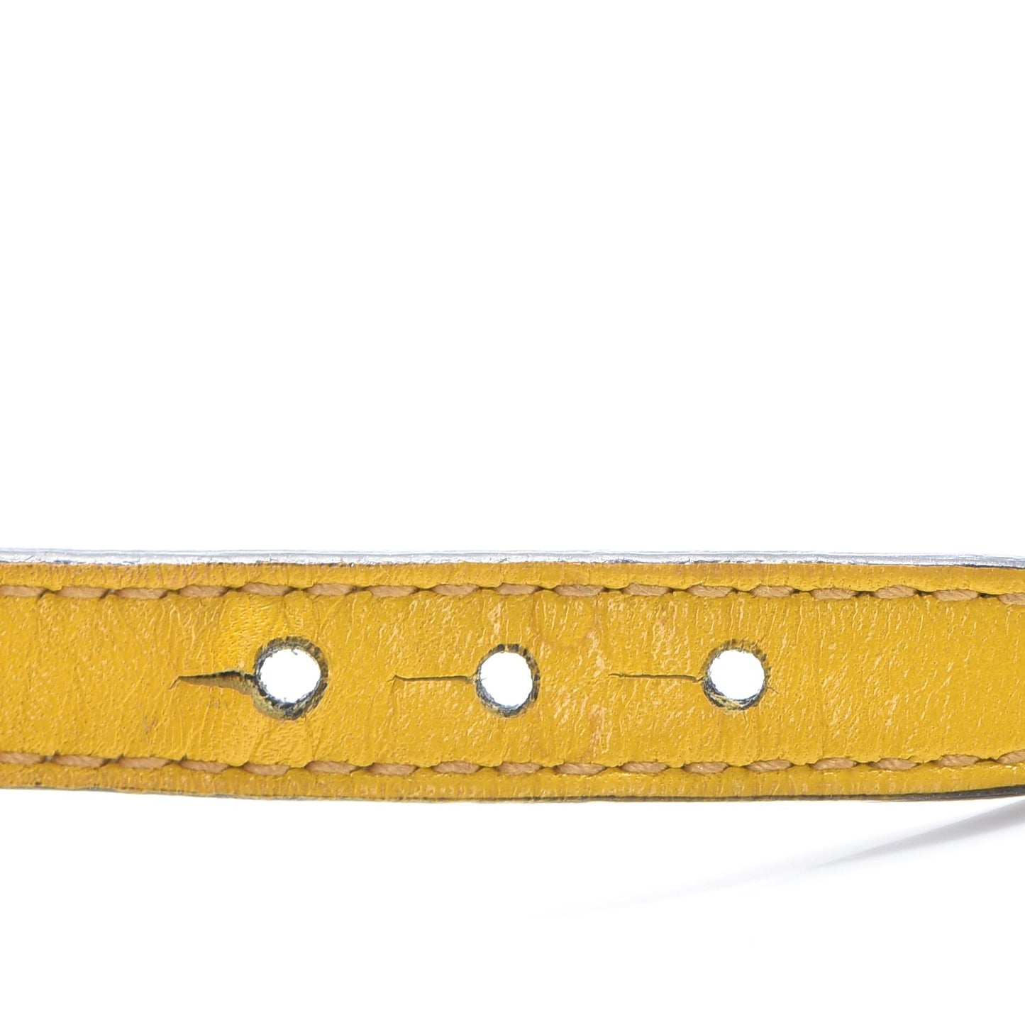 Calfskin Serpenti Forever Double Coil Bracelet M Citrine