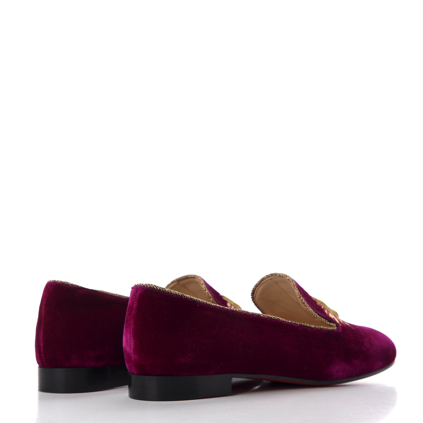 Velvet Morning Sakouette Flat Loafers 37.5 Figue