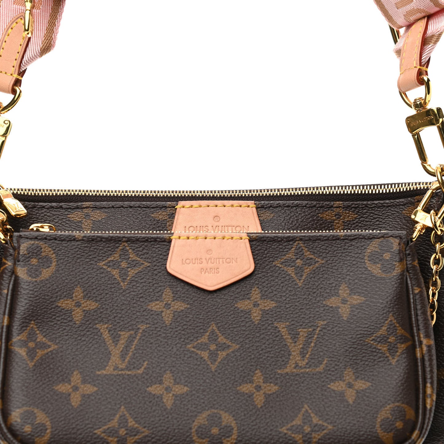 Monogram Multi Pochette Accessories Rose Clair