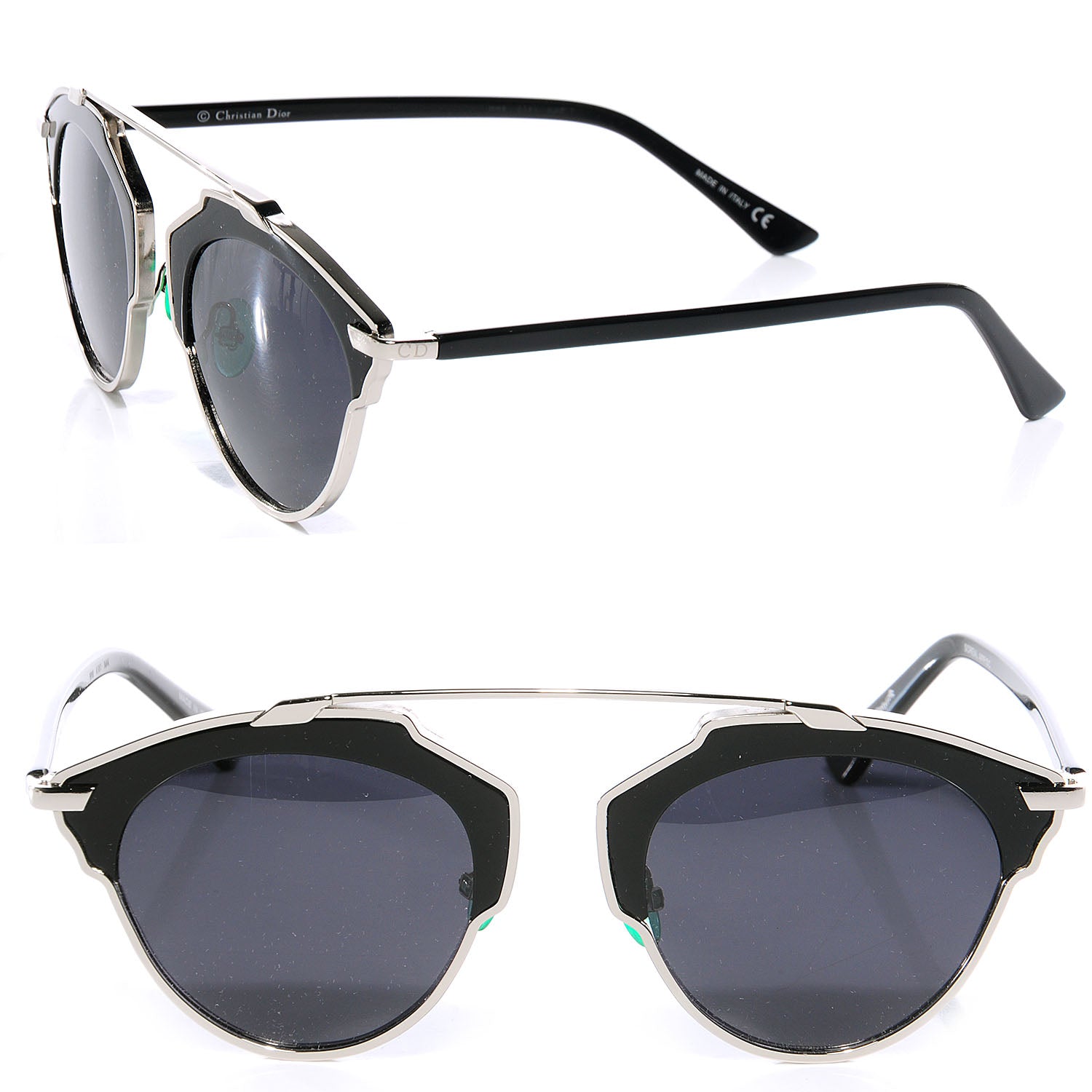 Christian Dior So Real Sunglasses Black 1 of 7