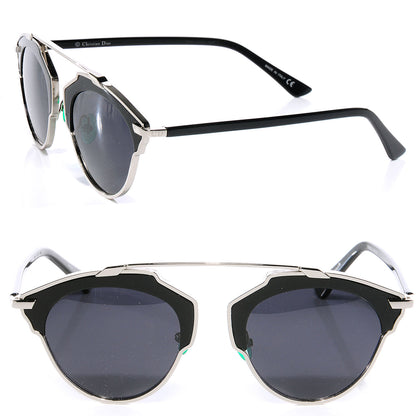 Christian Dior So Real Sunglasses Black 1 of 7