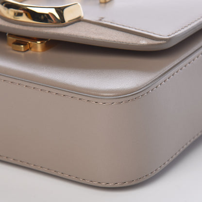 Chloe Shiny Calfskin Suede Mini C Bag Motty Grey 9 of 10