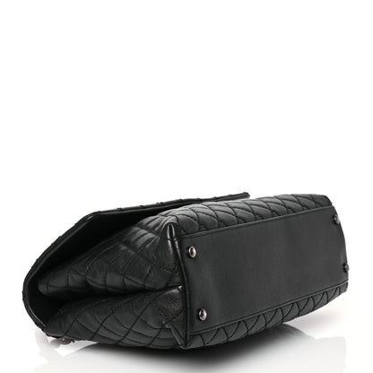 Chanel Caviar Quilted Medium Coco Handle Flap Black 4 of 13