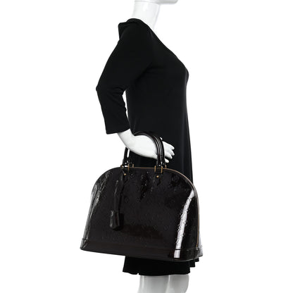 Louis Vuitton Vernis Alma GM Amarante 2 of 11