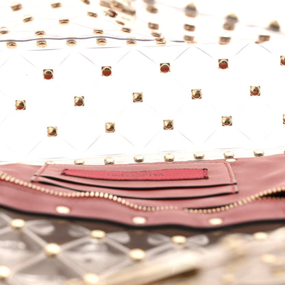 Valentino Garavani PVC Medium Rockstud Spike Shoulder Bag 5 of 10