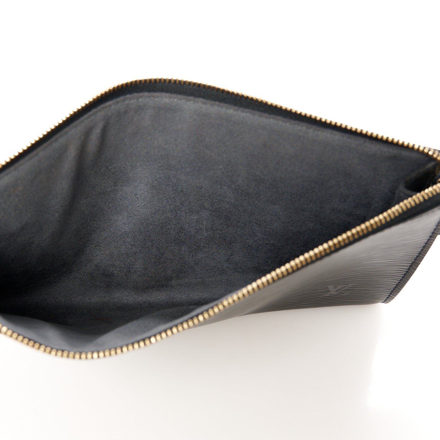Louis Vuitton Epi Pochette Accessories 21 Black 5 of 11