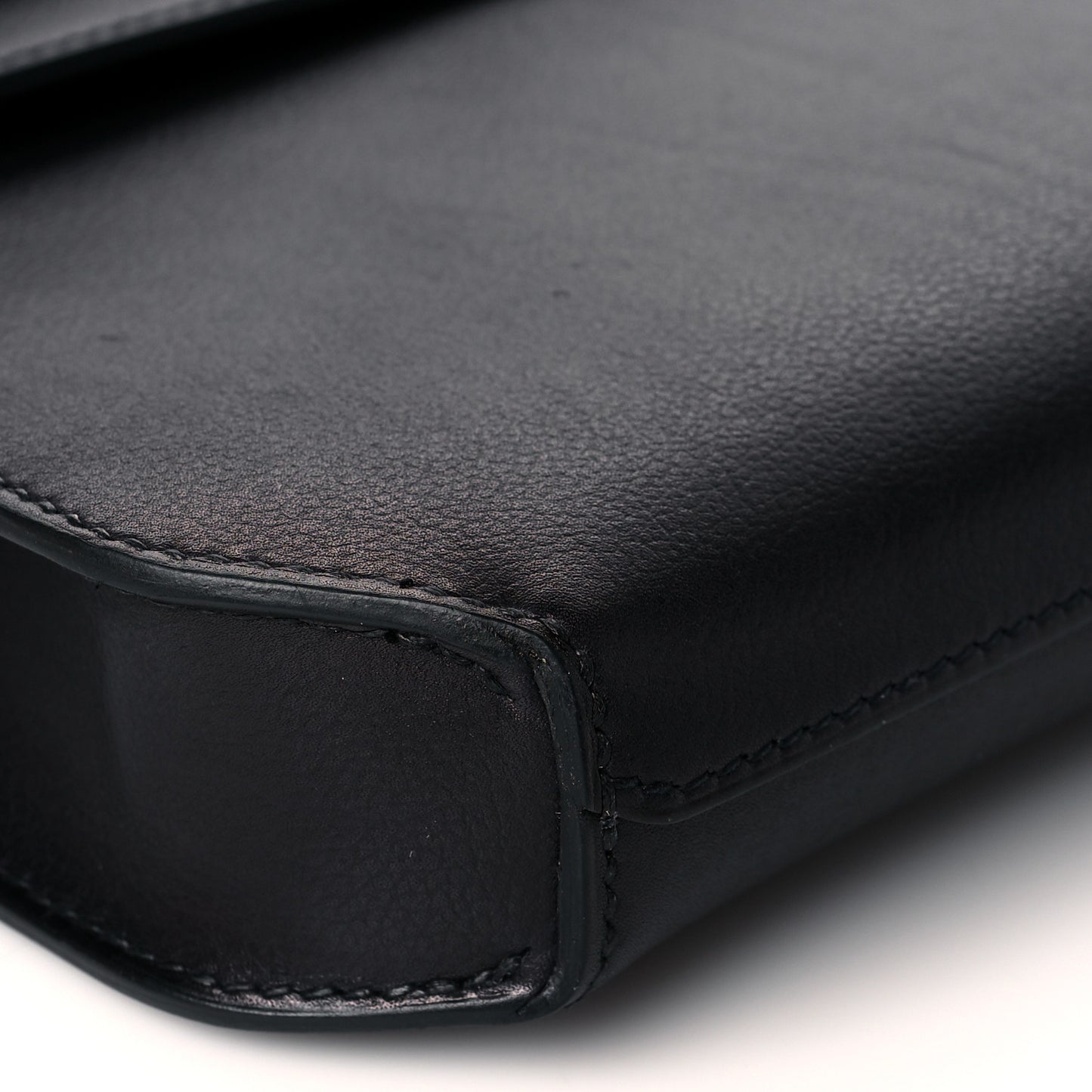 Evergrain Matte Alligator Kelly Depeches 25 Pouch Black Bleu Nuit