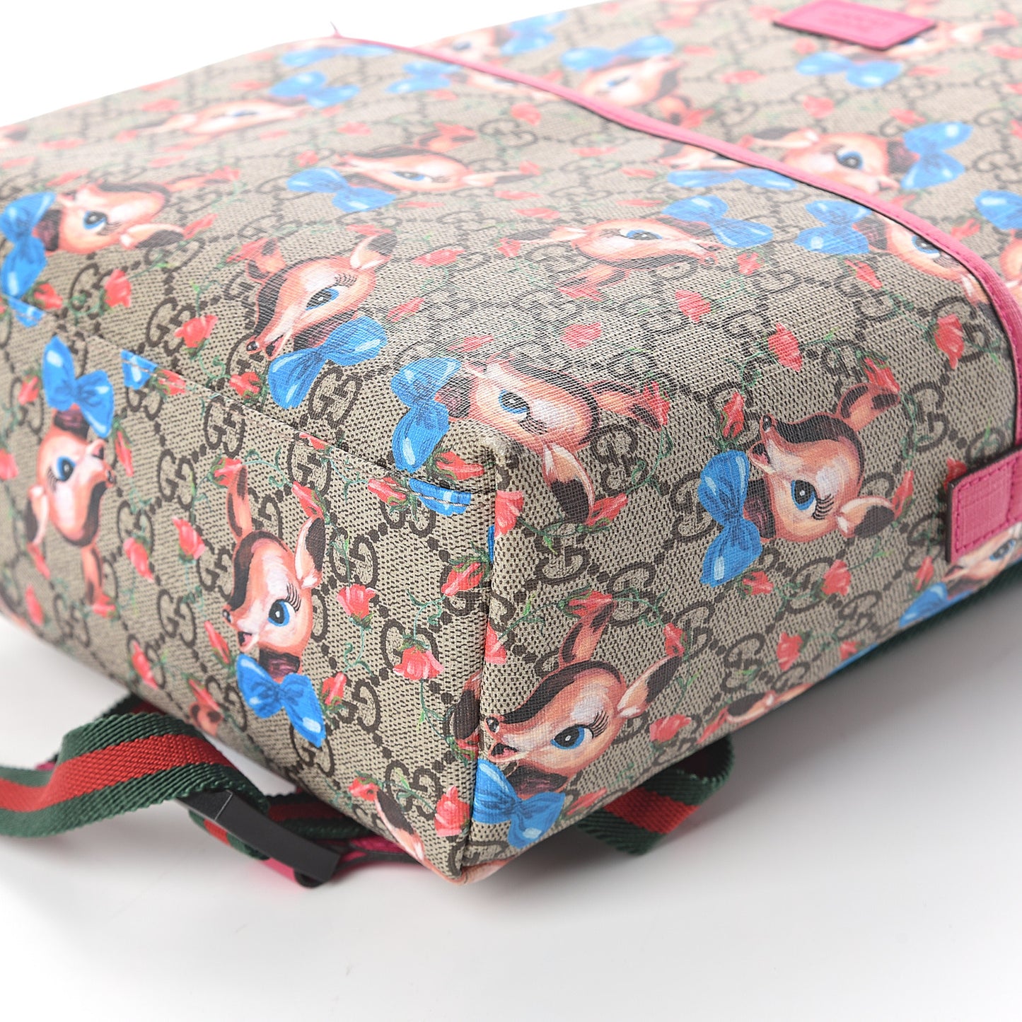 GG Supreme Monogram Deer Children's Backpack
