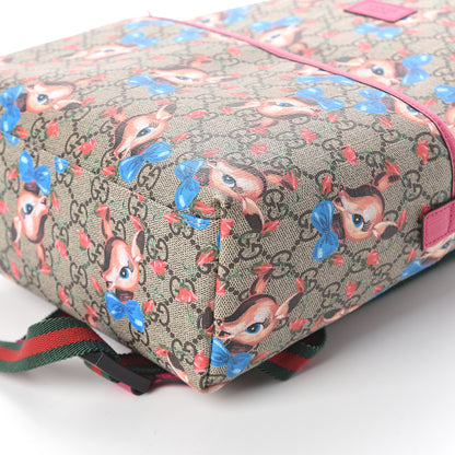 Gucci GG Supreme Monogram Deer Children's Backpack 8 of 8