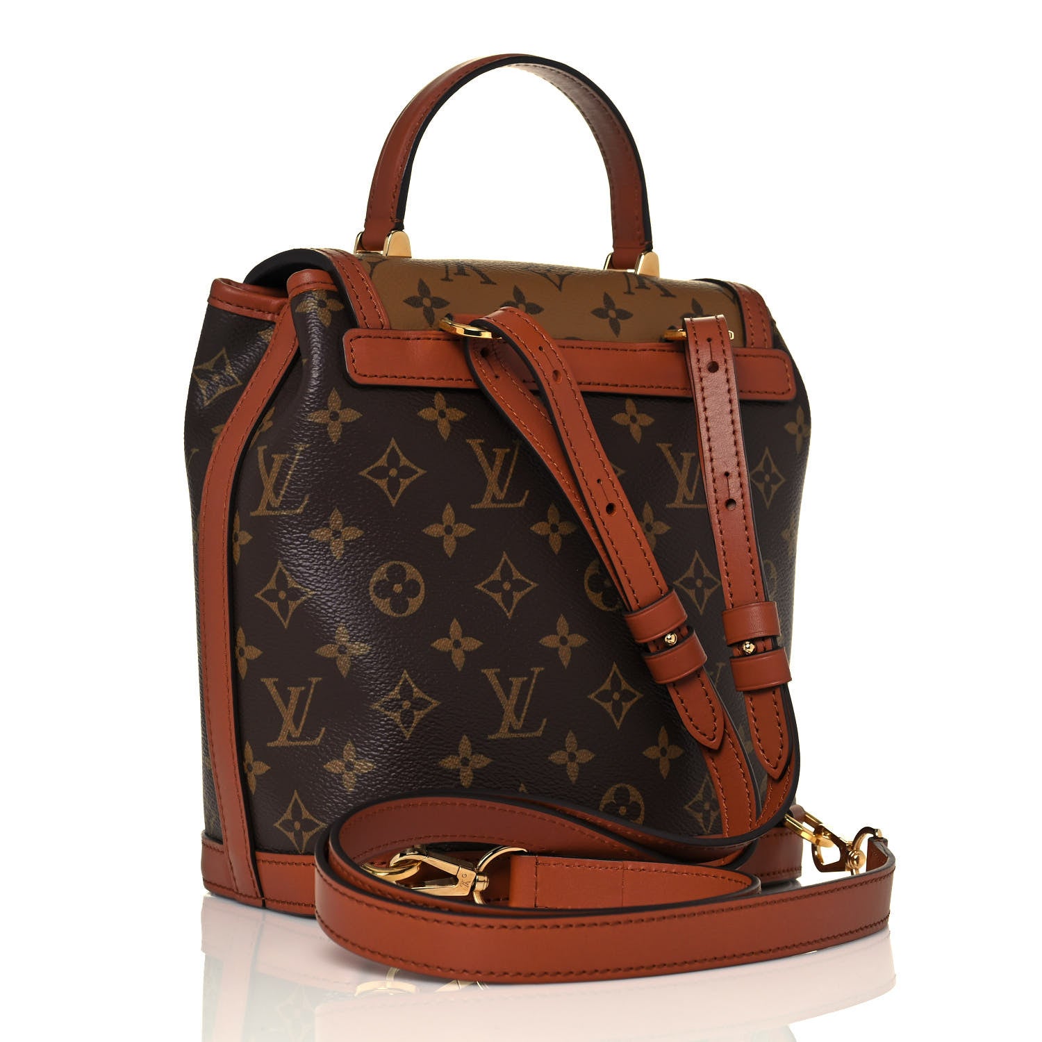 Louis Vuitton Reverse Monogram Dauphine Backpack PM 3 of 16