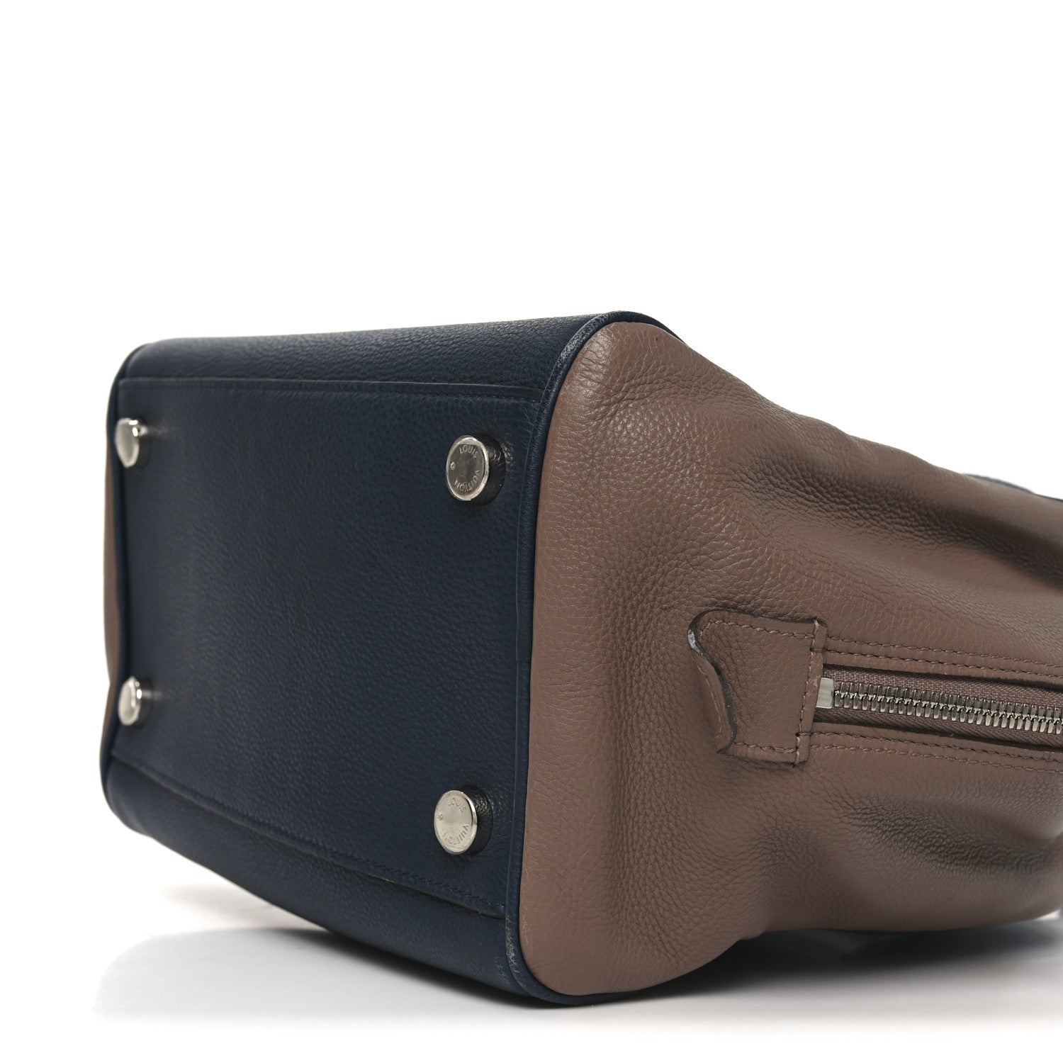 Louis Vuitton Veau Ecorce Haute Maroquinerie Milaris Blue Marine Vison 9 of 9
