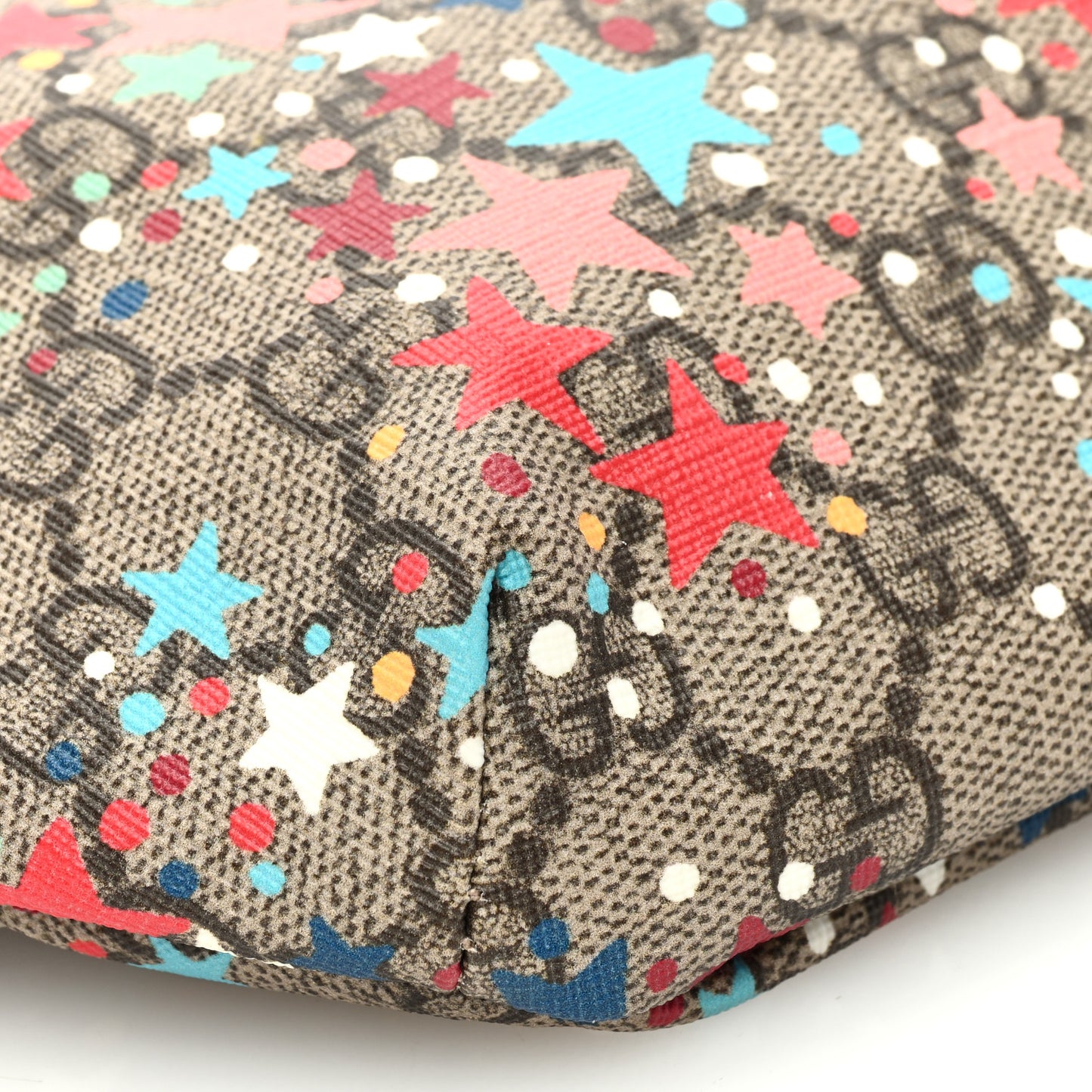 GG Supreme Monogram Childrens Star Print Belt Bag Multicolor